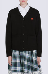 Kenzo Paris' Wool Cardigan - Black