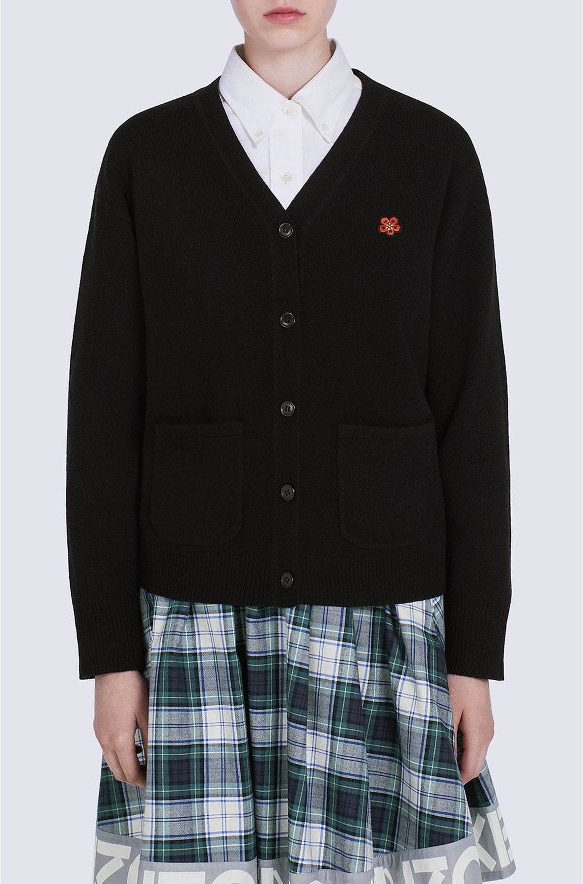 Kenzo Paris' Wool Cardigan - Black