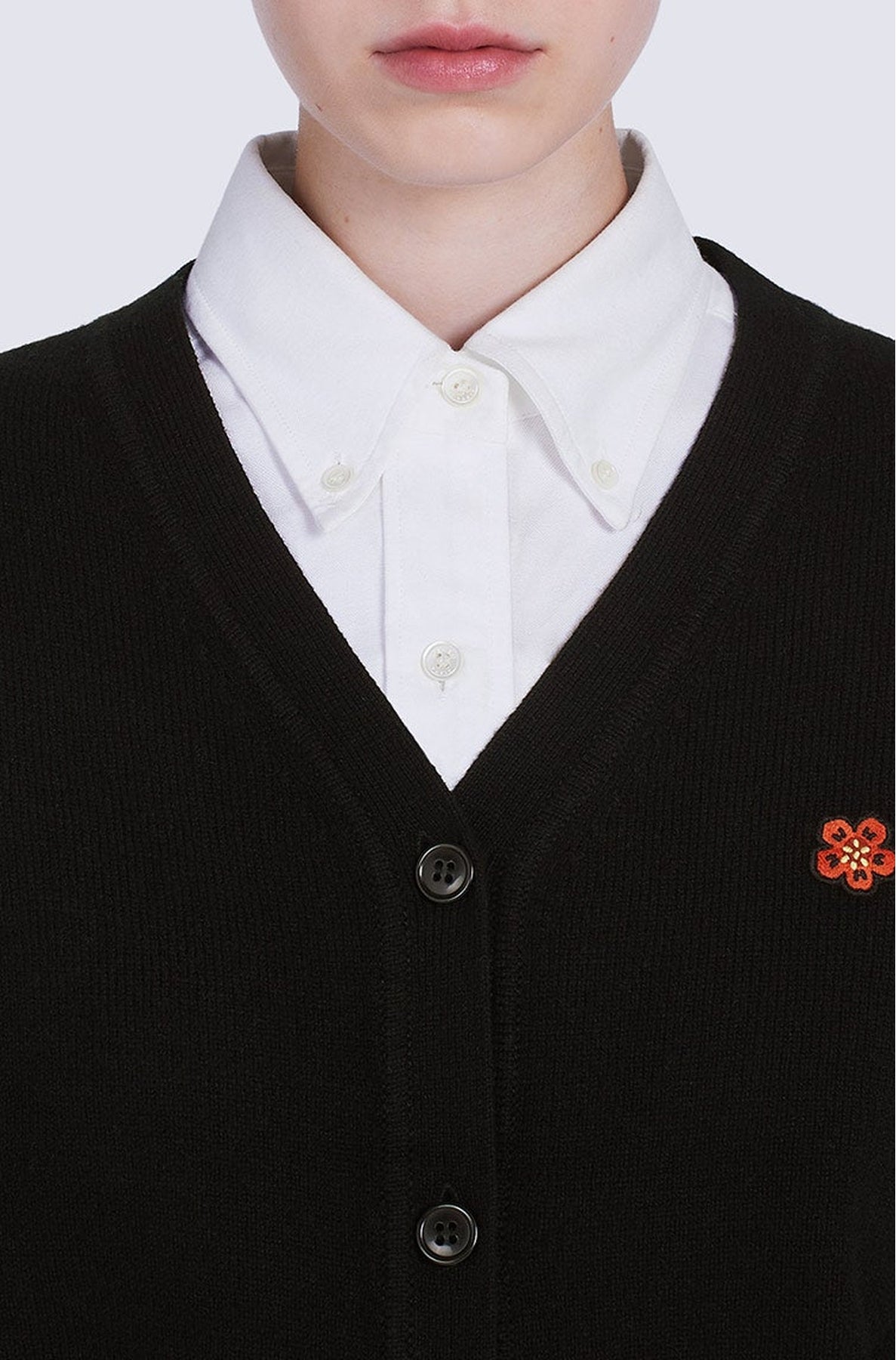 Kenzo Paris' Wool Cardigan - Black
