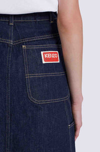 Jupe denim Boke Flower - Ink