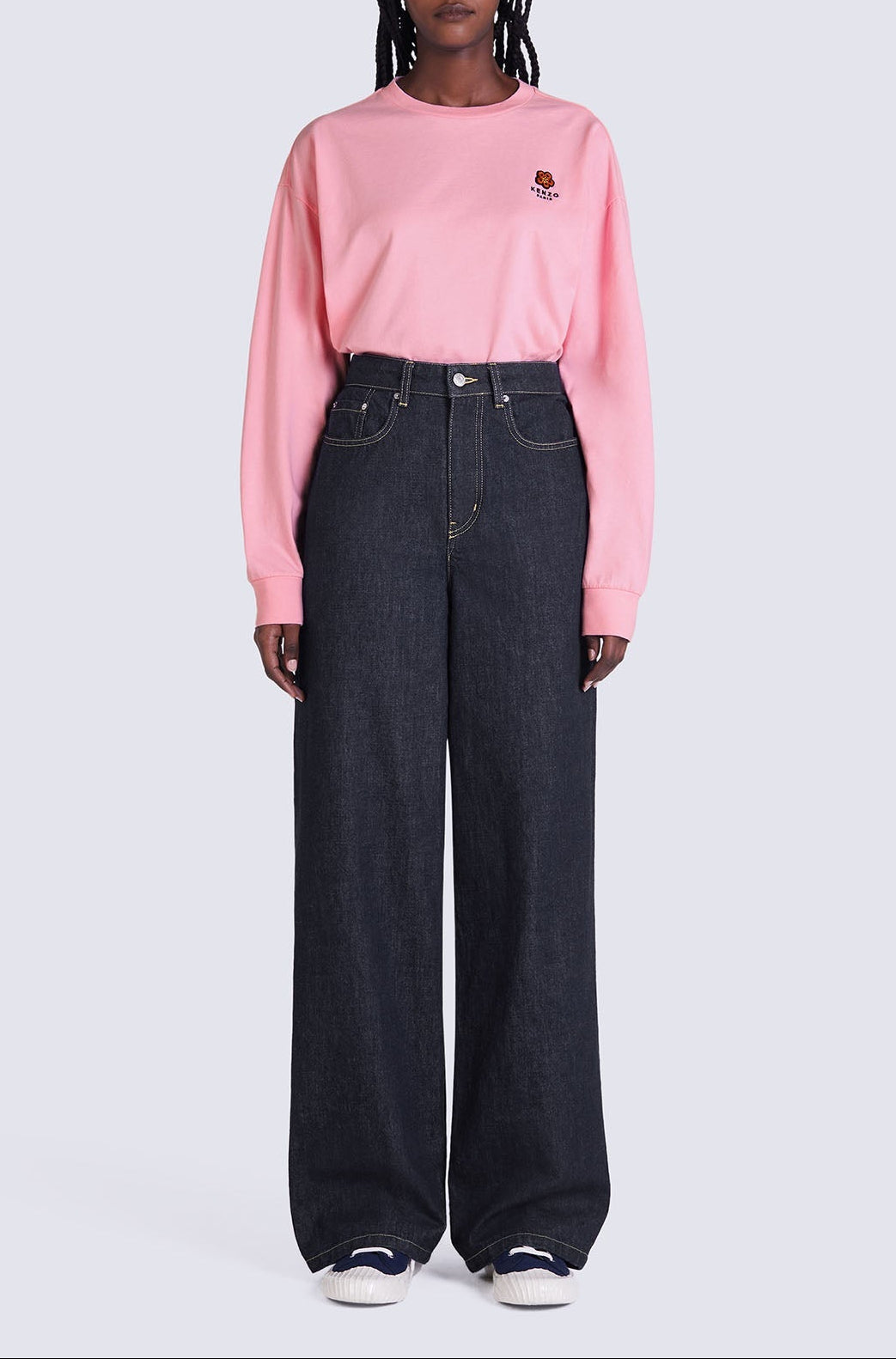 Wide Leg Flared Fit Jeans