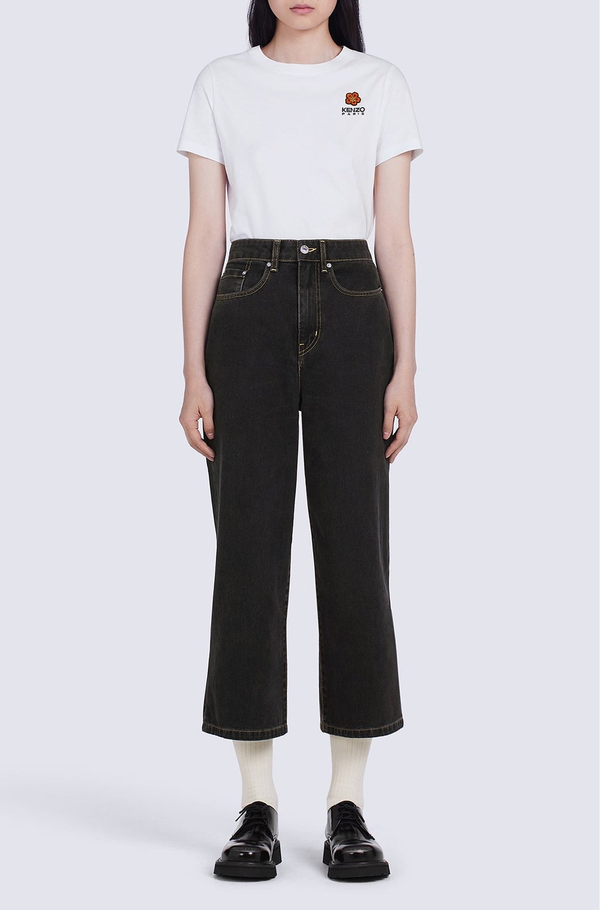 Cropped Fit Jeans