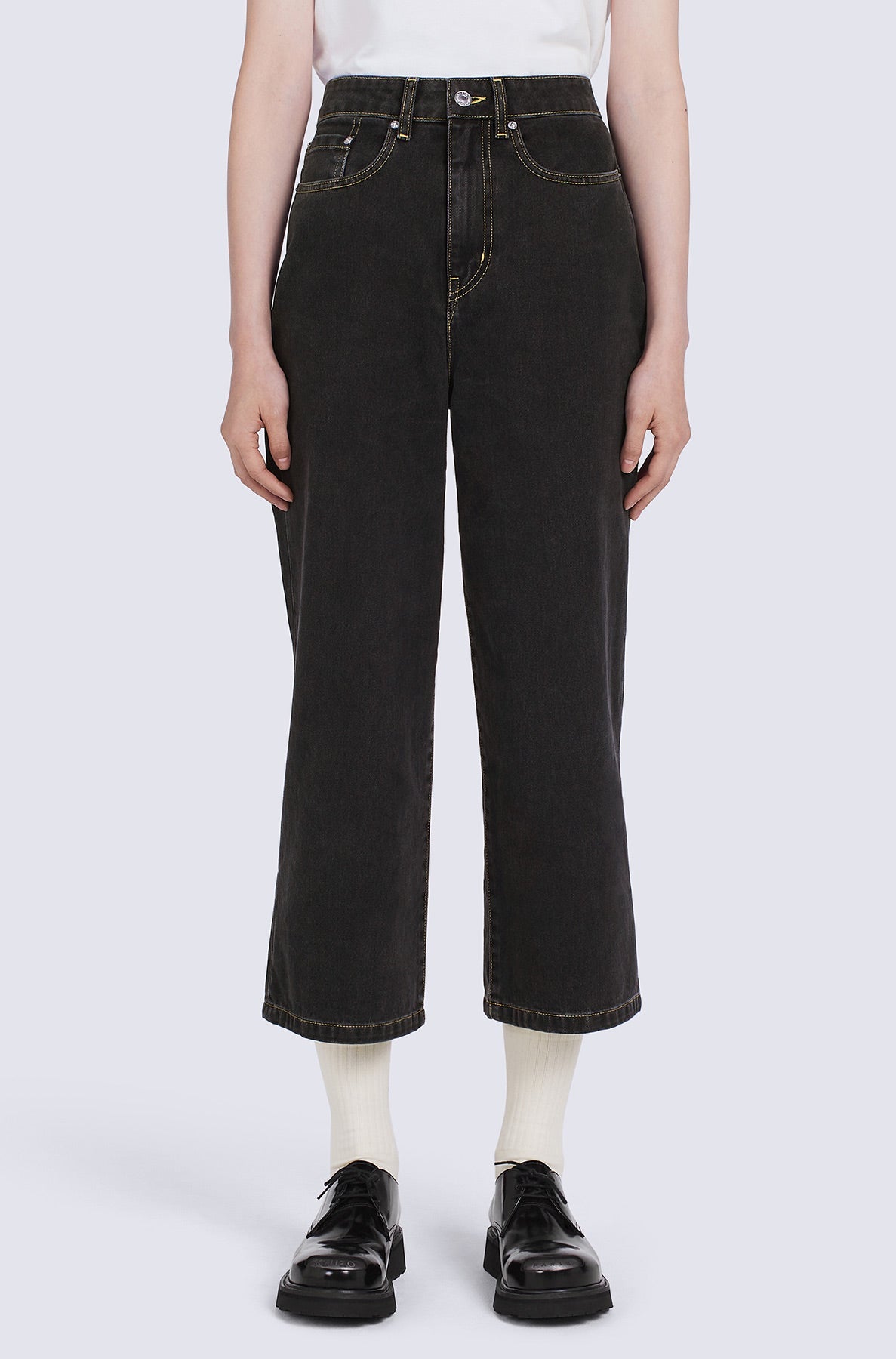 Cropped Fit Jeans