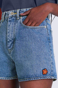 Short denim Himawari - Blue