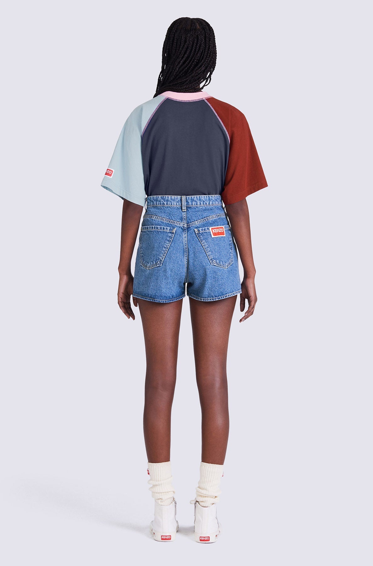 Short denim Himawari - Blue