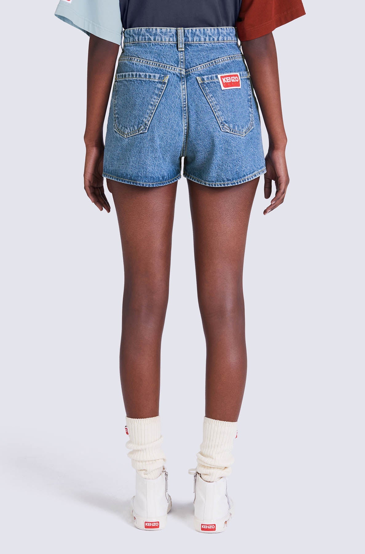 Short denim Himawari - Blue