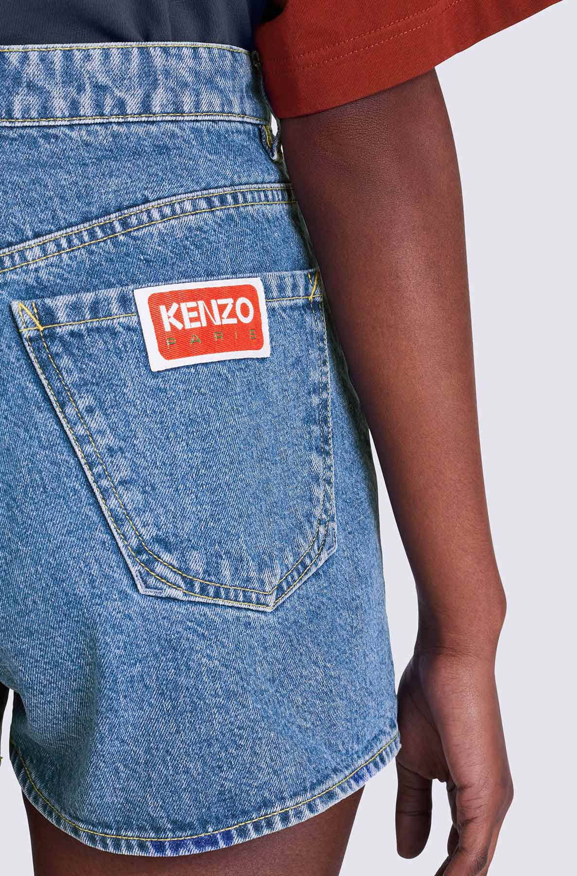 Short denim Himawari - Blue