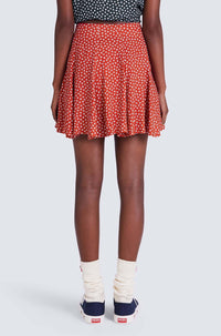 Printed Short Skirt