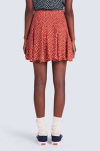 Printed Short Skirt