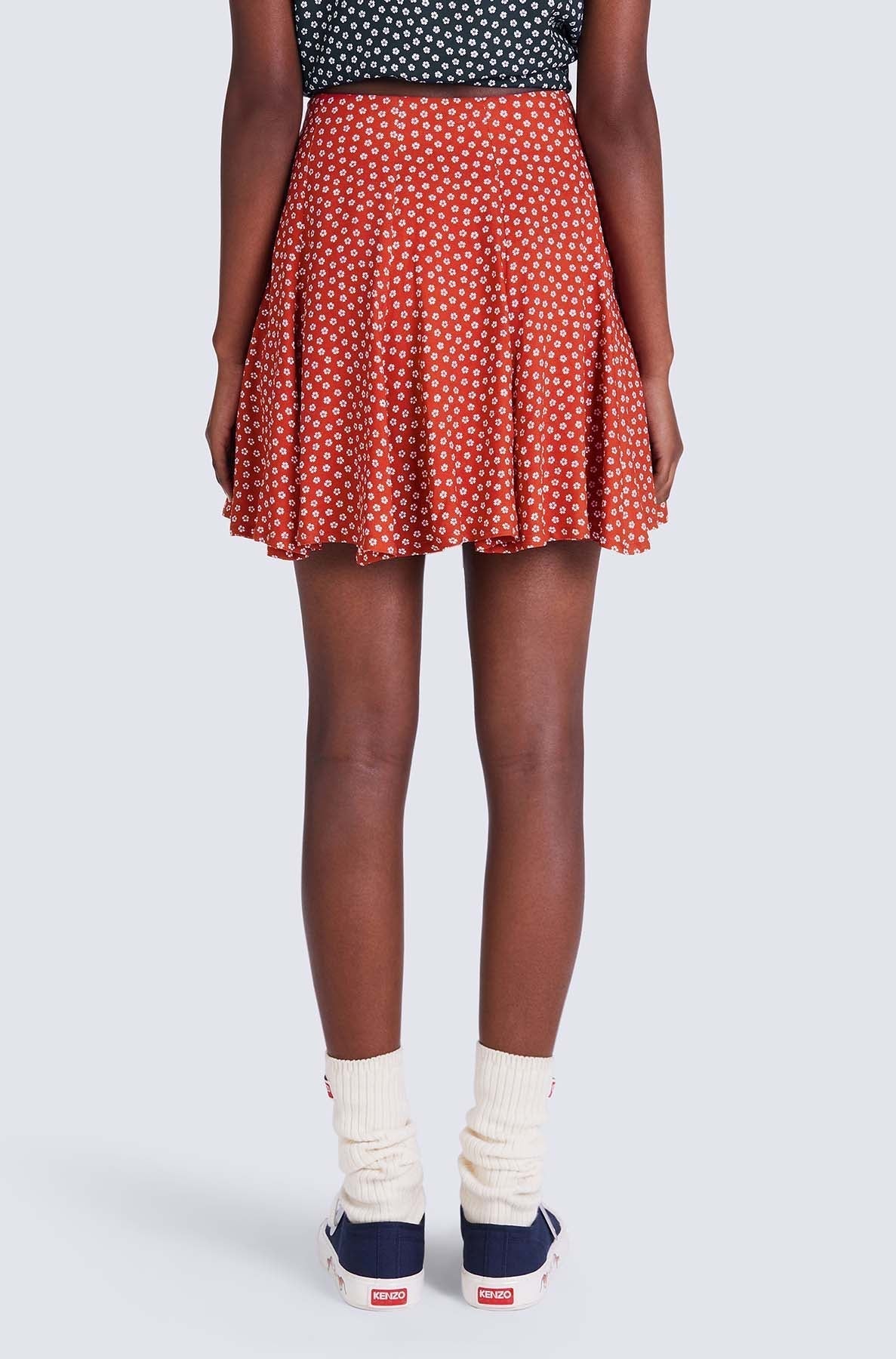 Printed Short Skirt