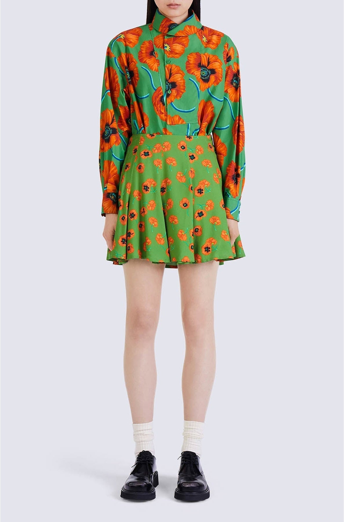 Printed Short Skirt