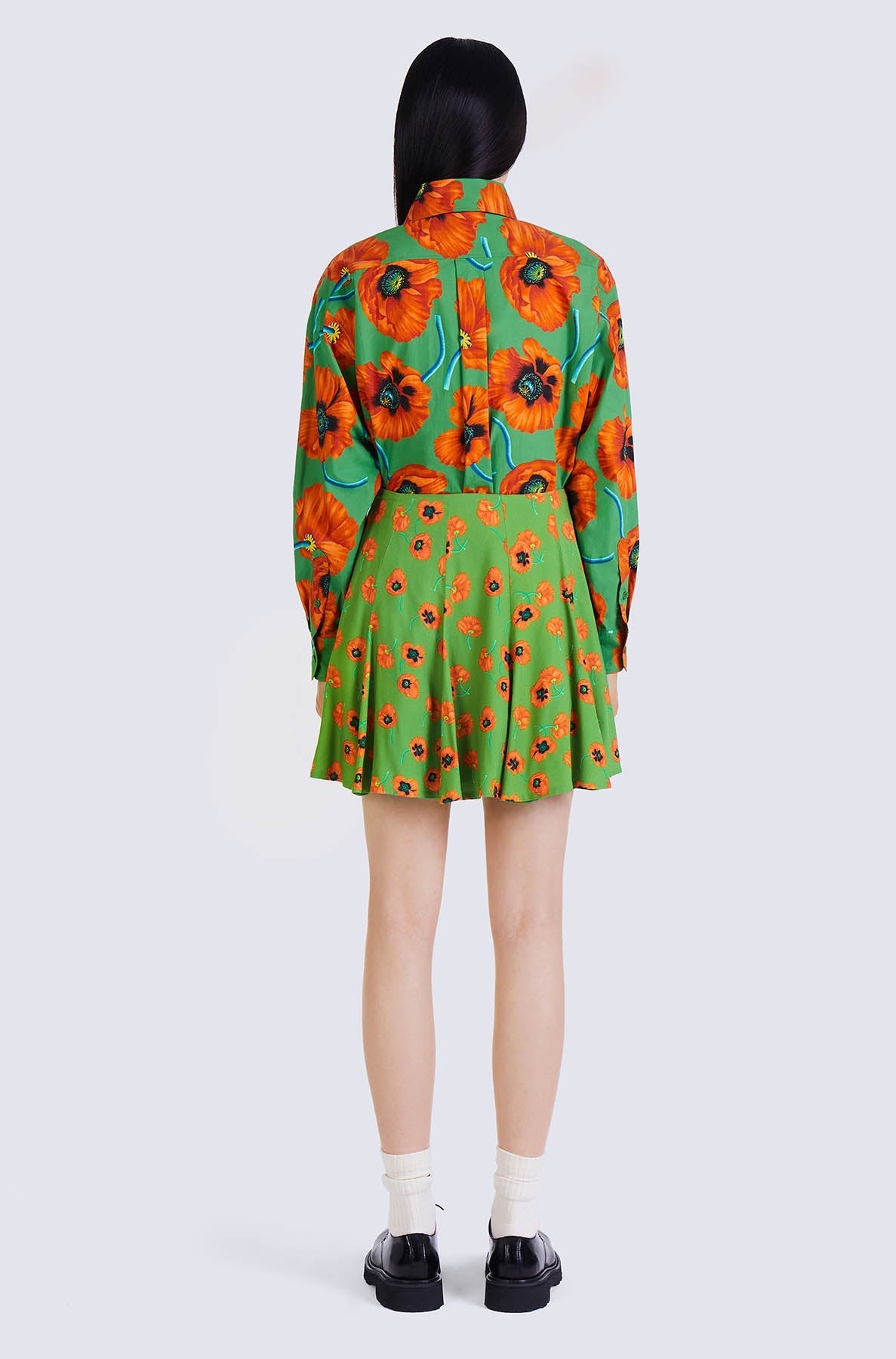Printed Short Skirt