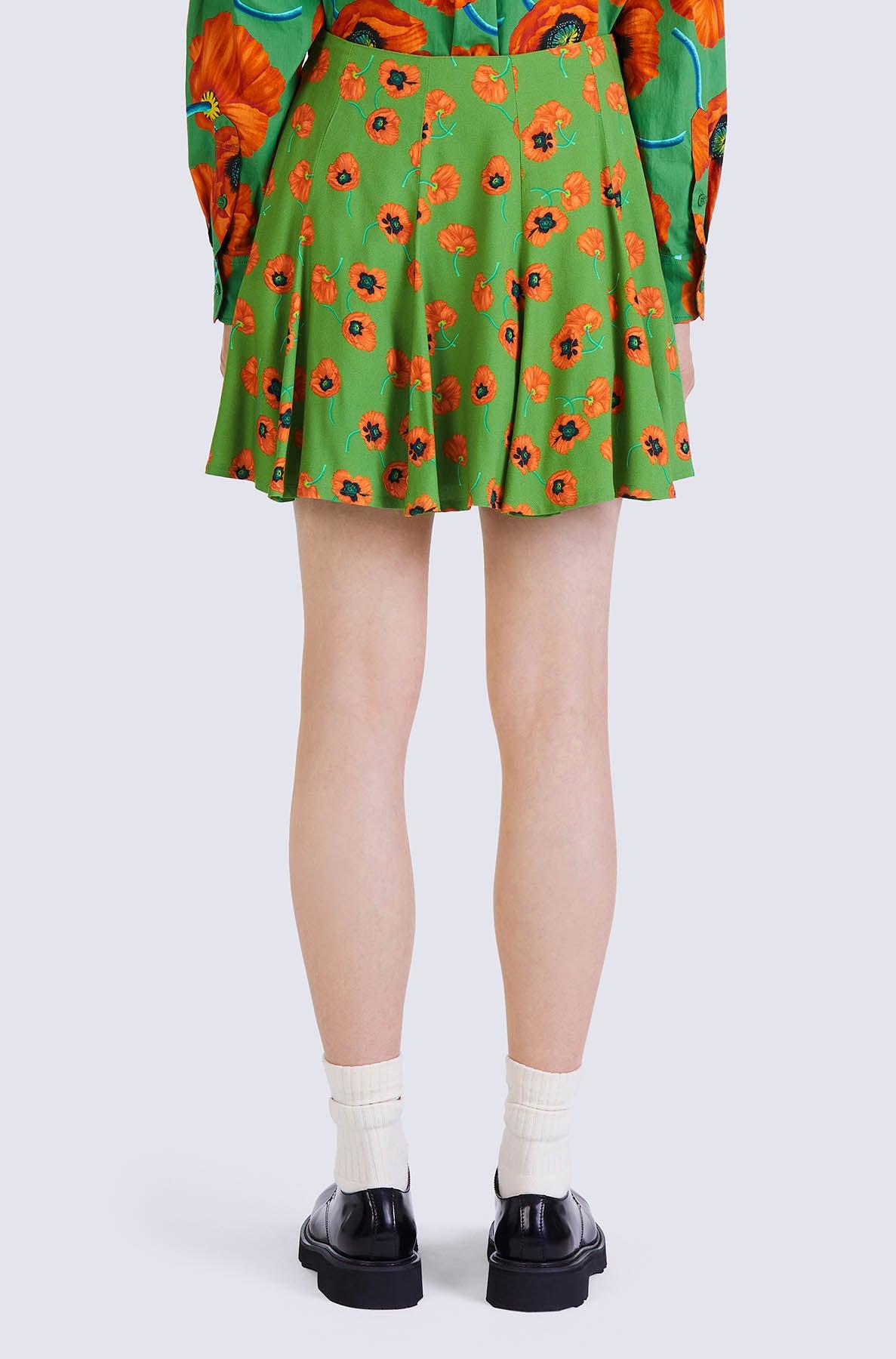 Printed Short Skirt
