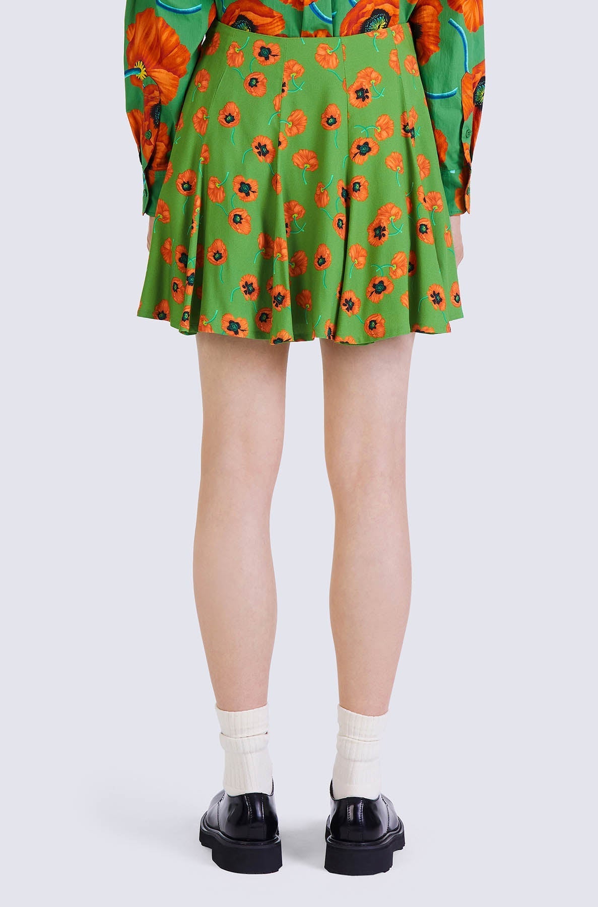 Printed Short Skirt