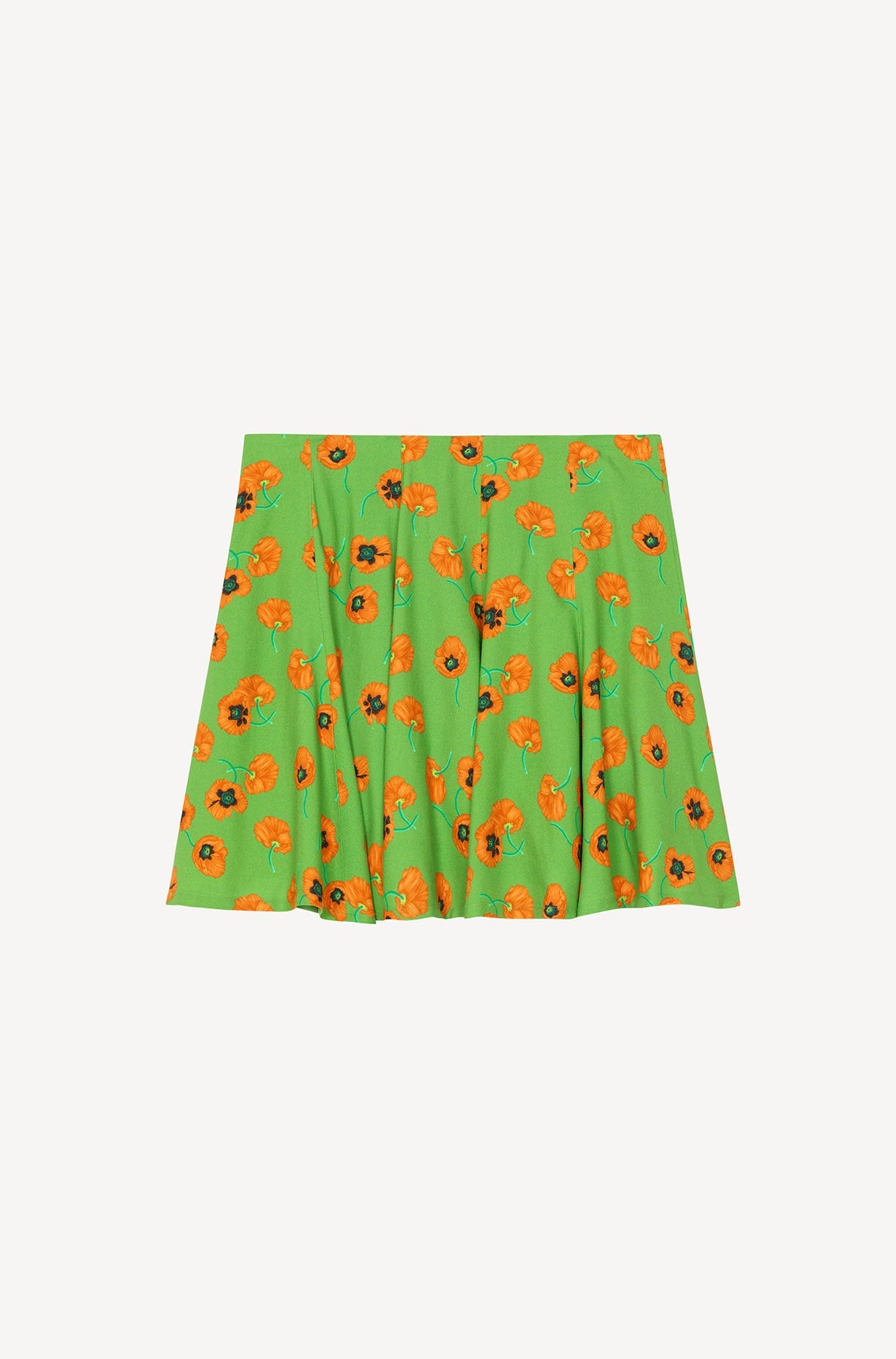 Printed Short Skirt