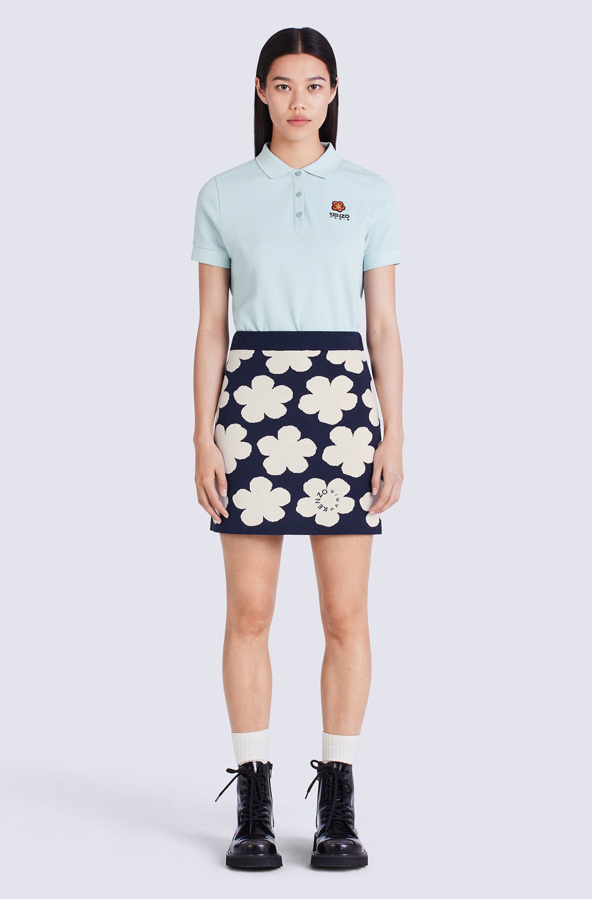 Jacquard Mini Skirt