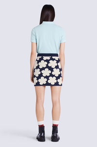 Jacquard Mini Skirt
