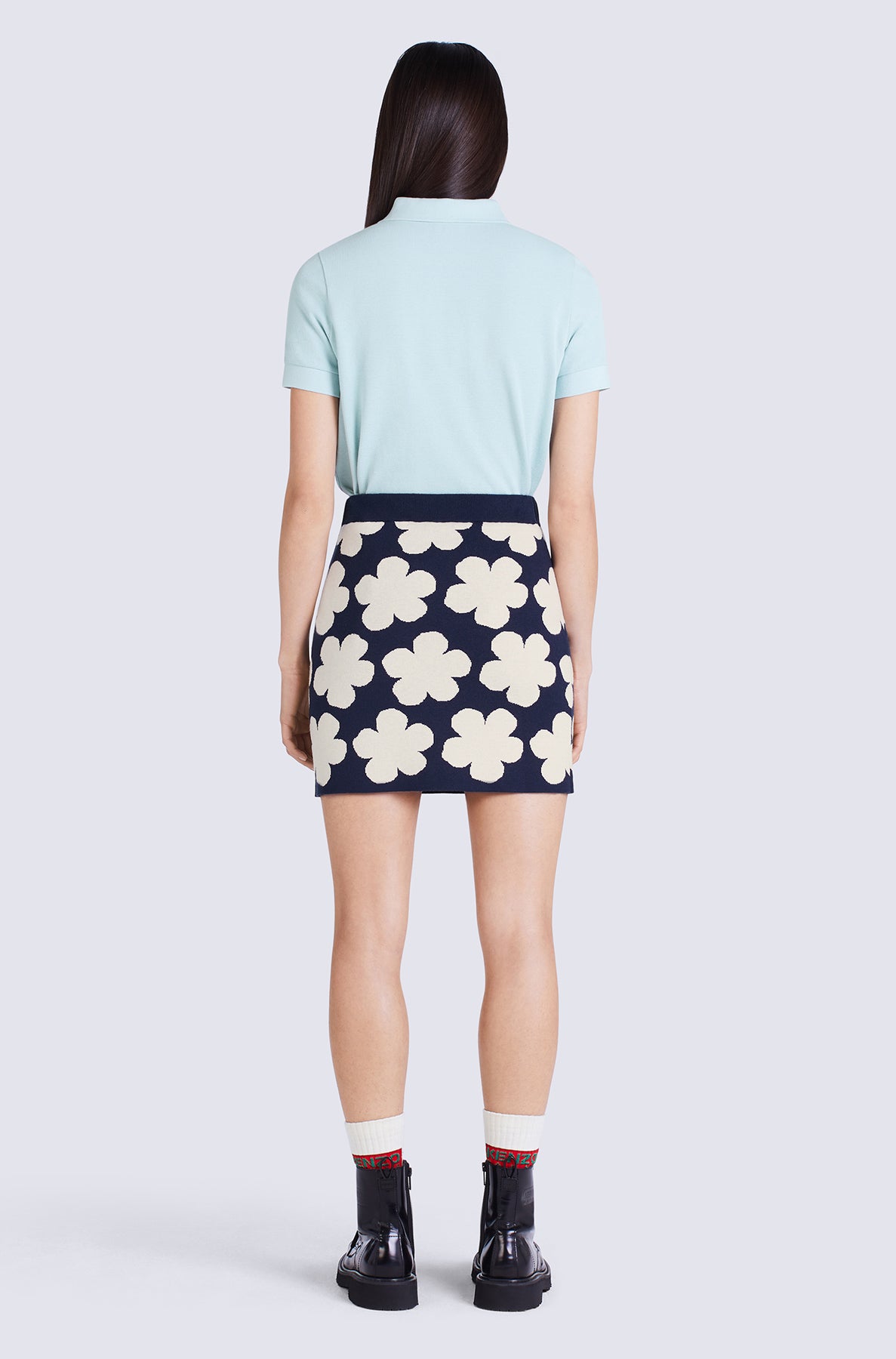 Jacquard Mini Skirt