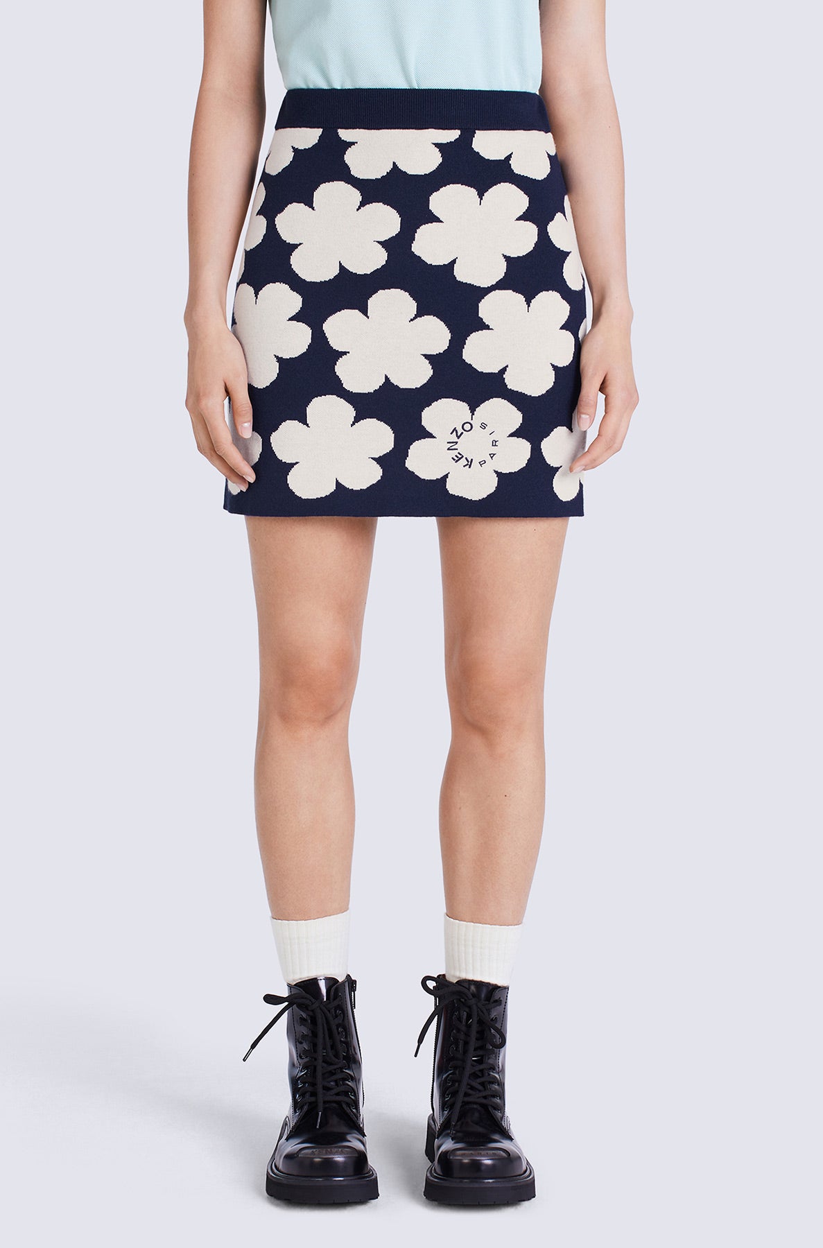 Jacquard Mini Skirt
