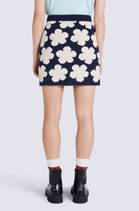 Jacquard Mini Skirt