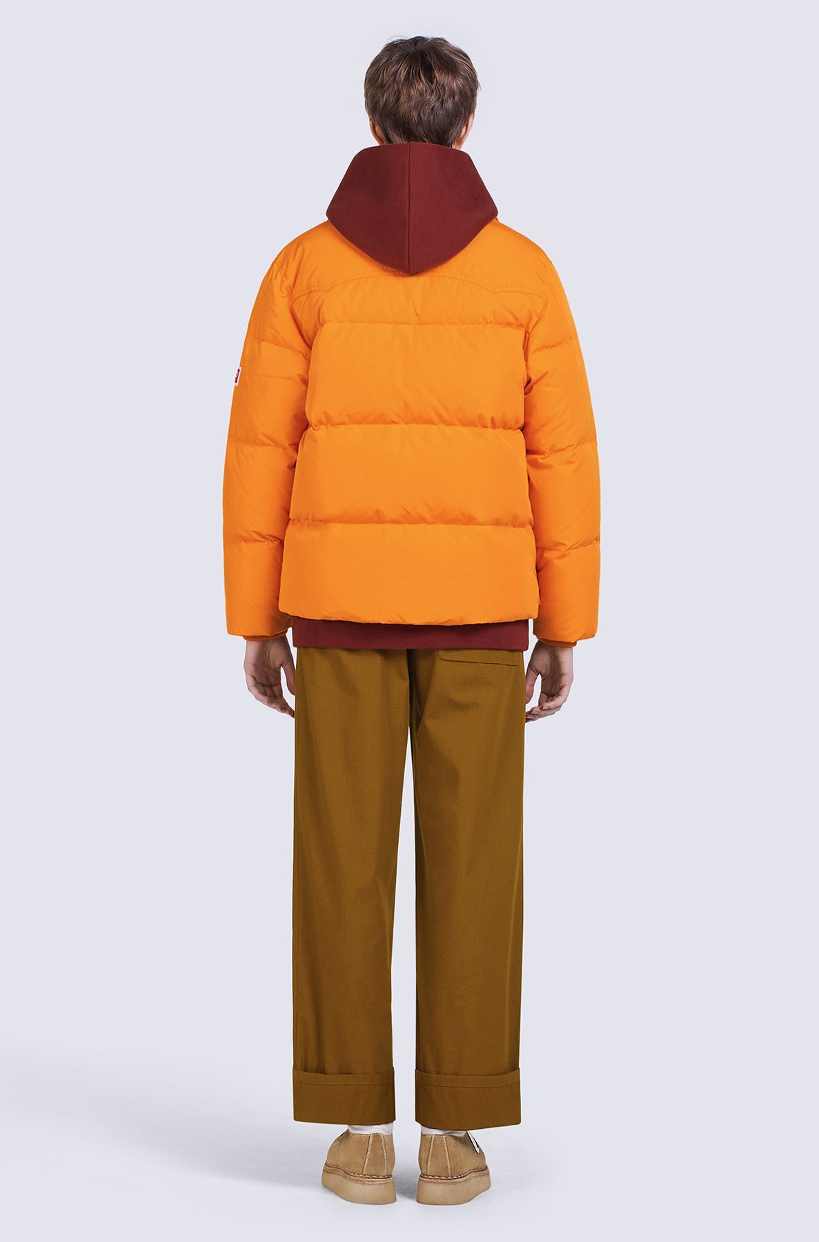Doudoune à fermeture zippée - Medium Orange