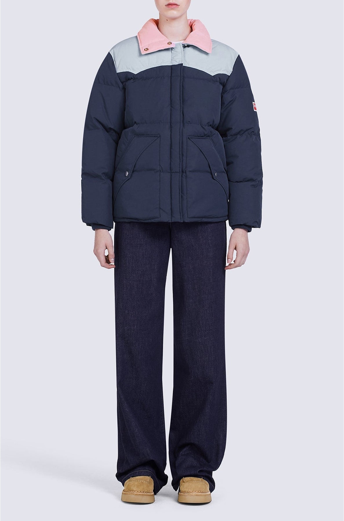 Doudoune colorblock - Midnight Blue