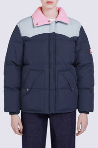 Doudoune colorblock - Midnight Blue