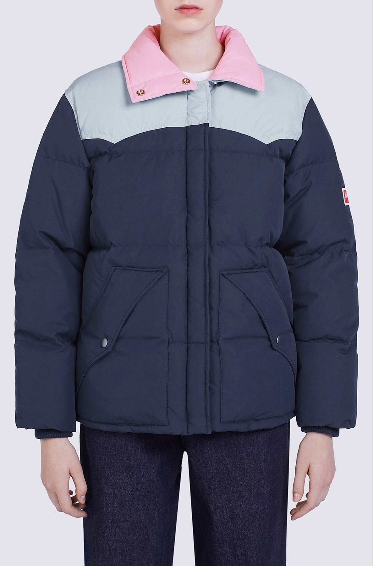 Doudoune colorblock - Midnight Blue