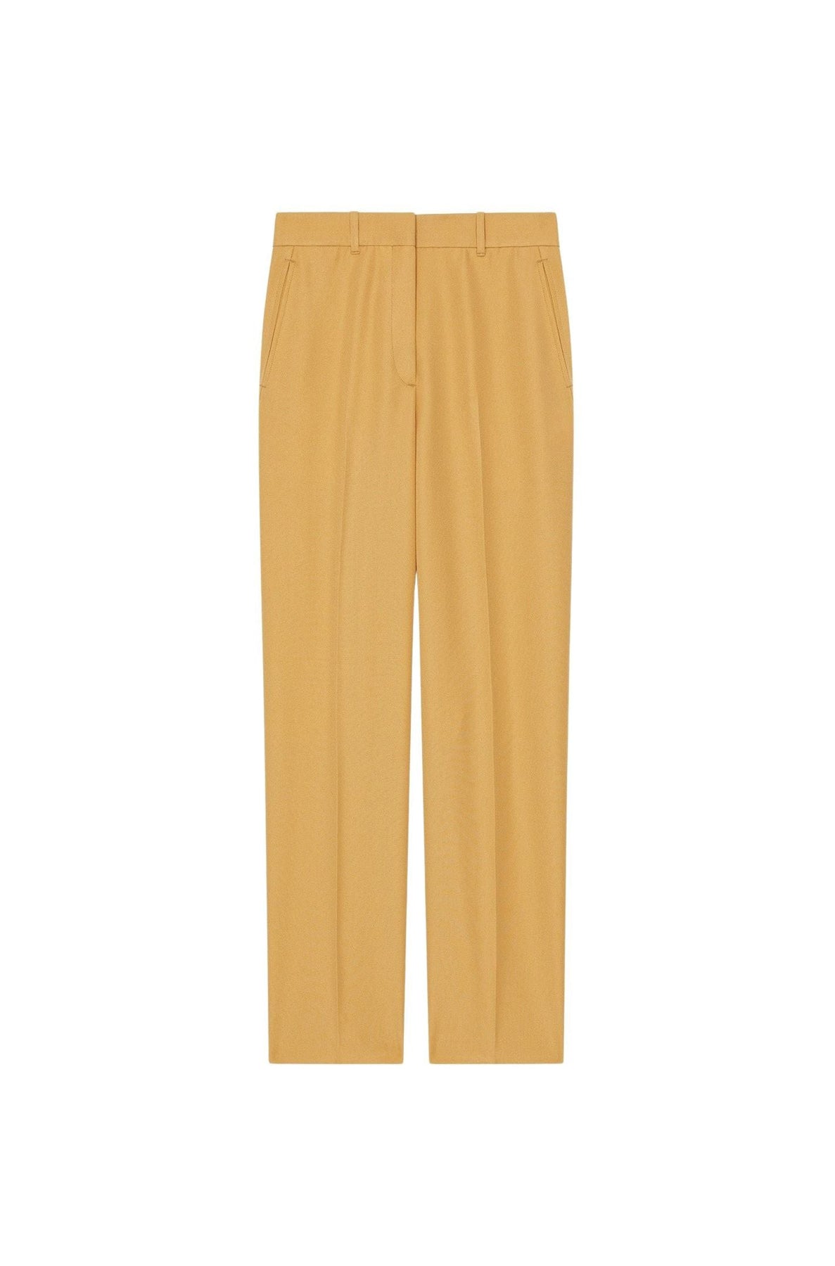 Pantalon de tailleur croppé - Beige