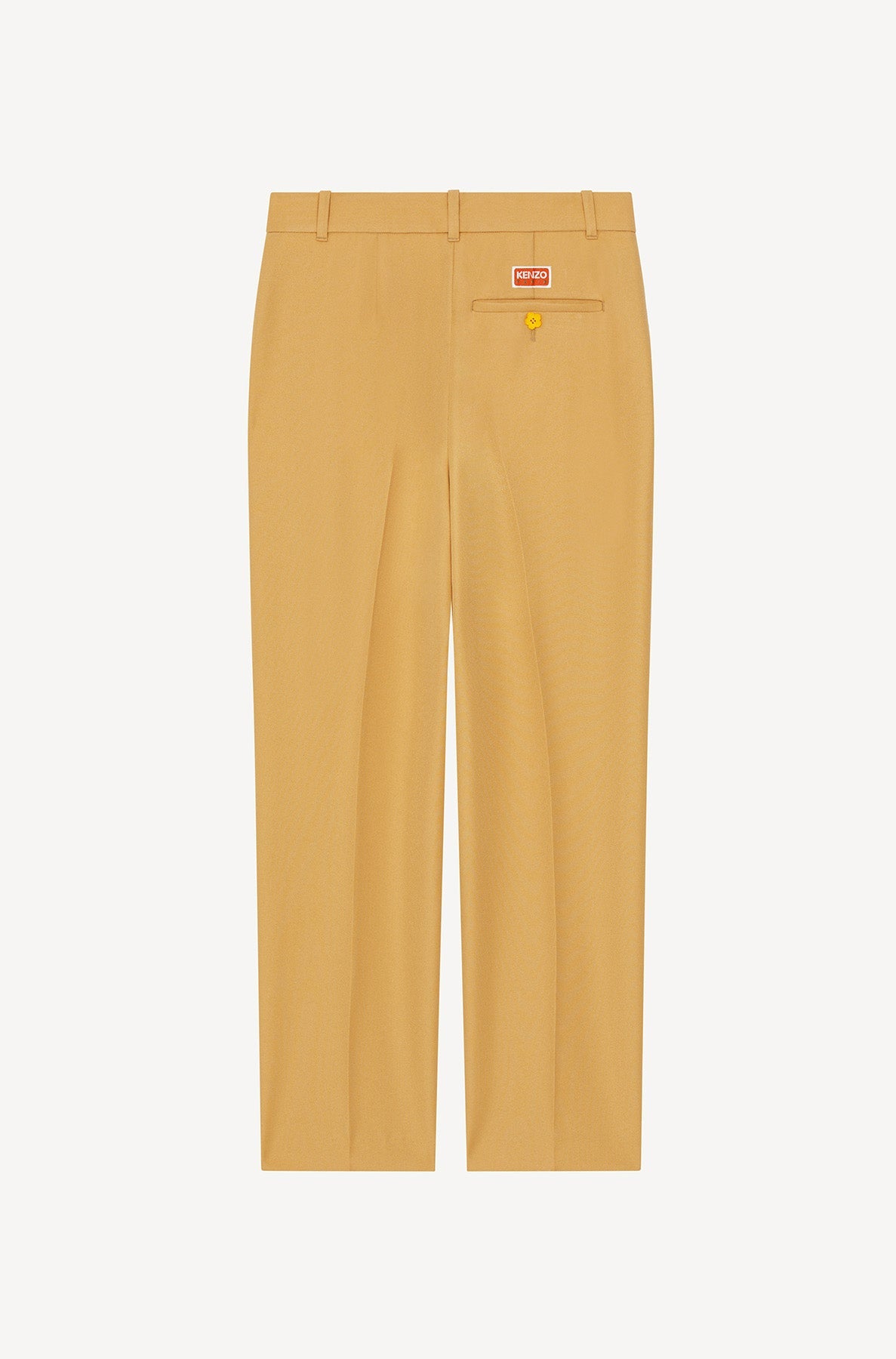 Pantalon de tailleur croppé - Beige