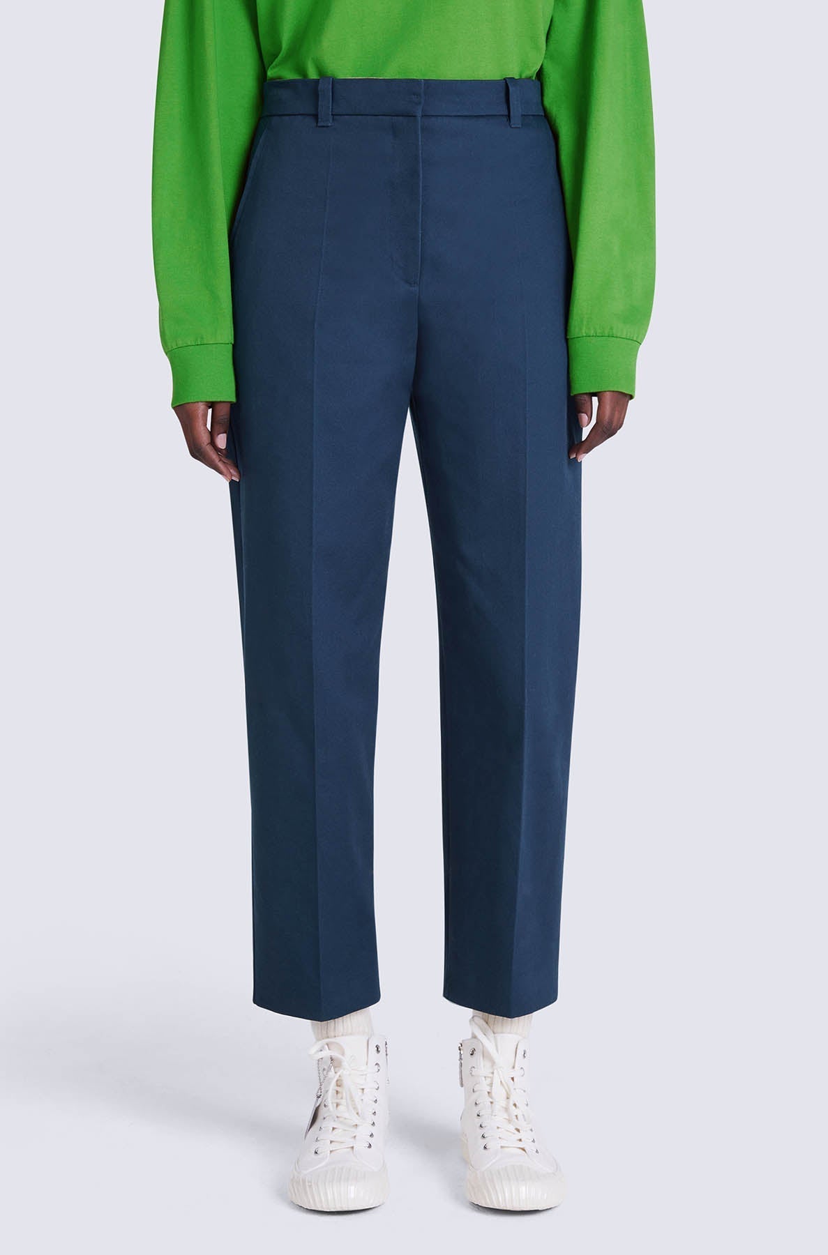 Pantalon de tailleur croppé - Midnight Blue