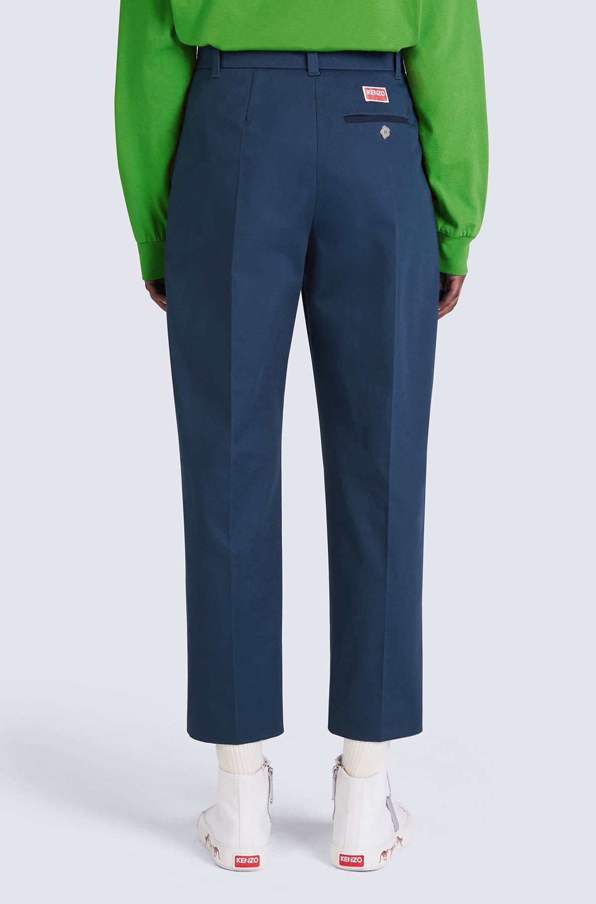 Pantalon de tailleur croppé - Midnight Blue