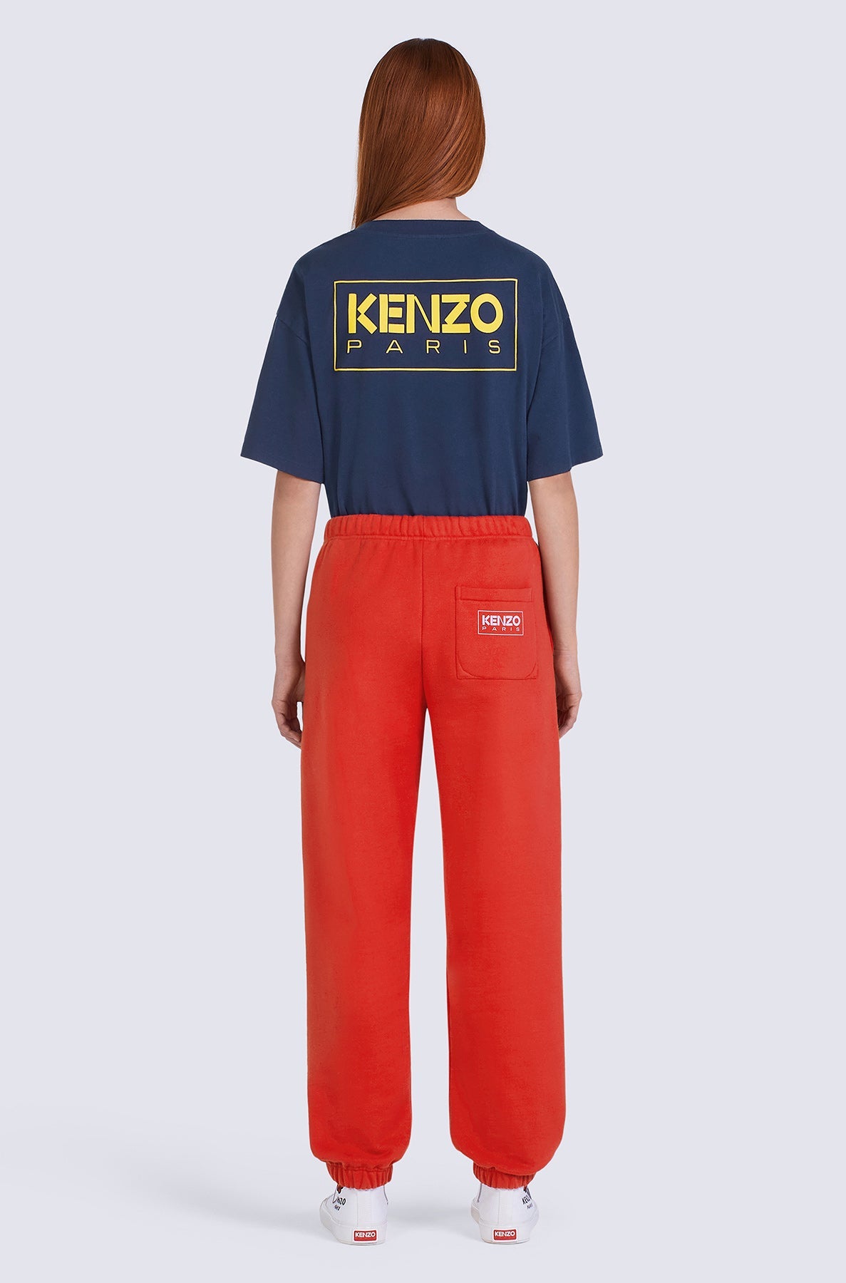 Pantalon de jogging loose Kenzo Paris - Medium Red