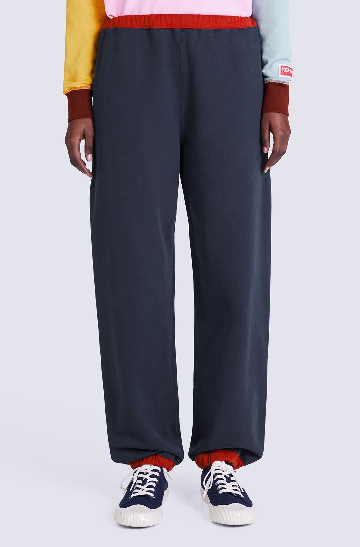 Colorblock Loose Jogpants