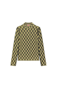 Jacquard Fitted Jumper