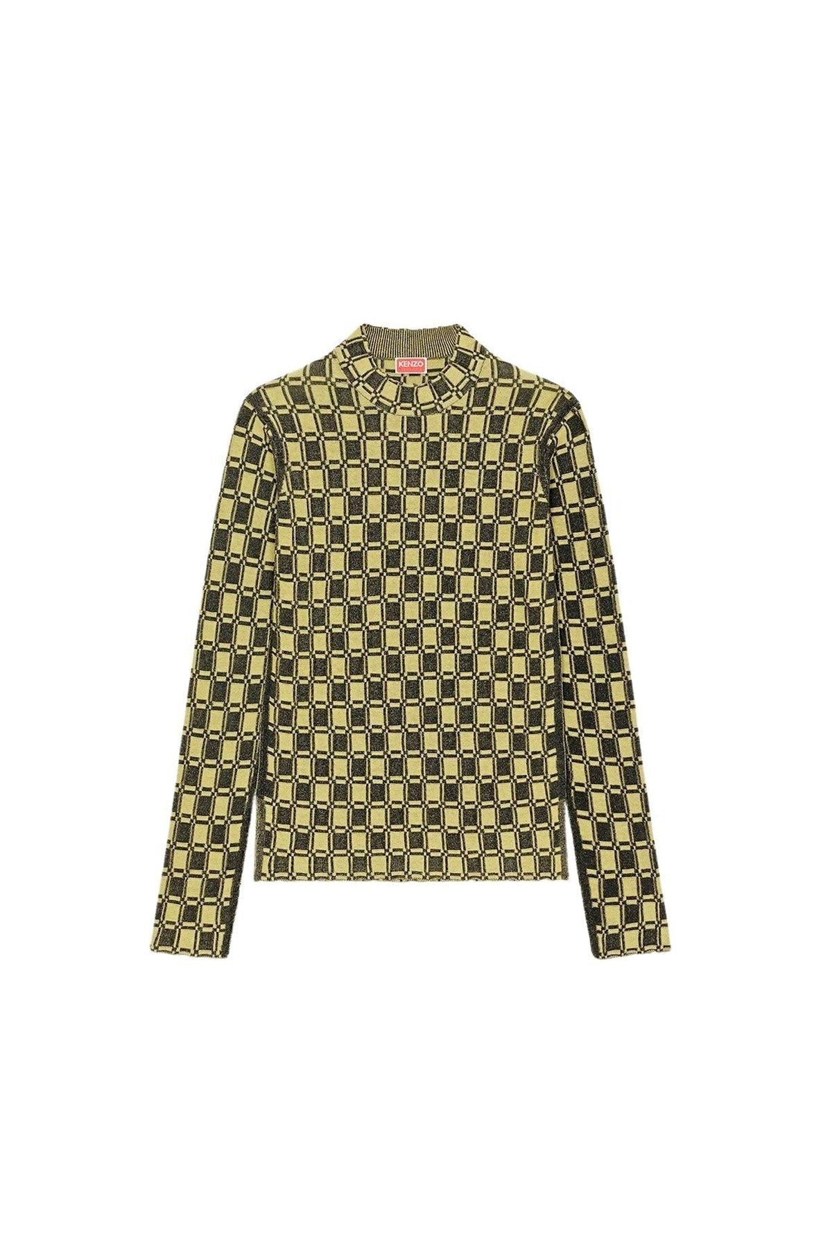 Jacquard Fitted Jumper