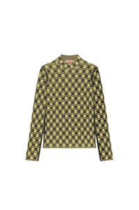 Jacquard Fitted Jumper