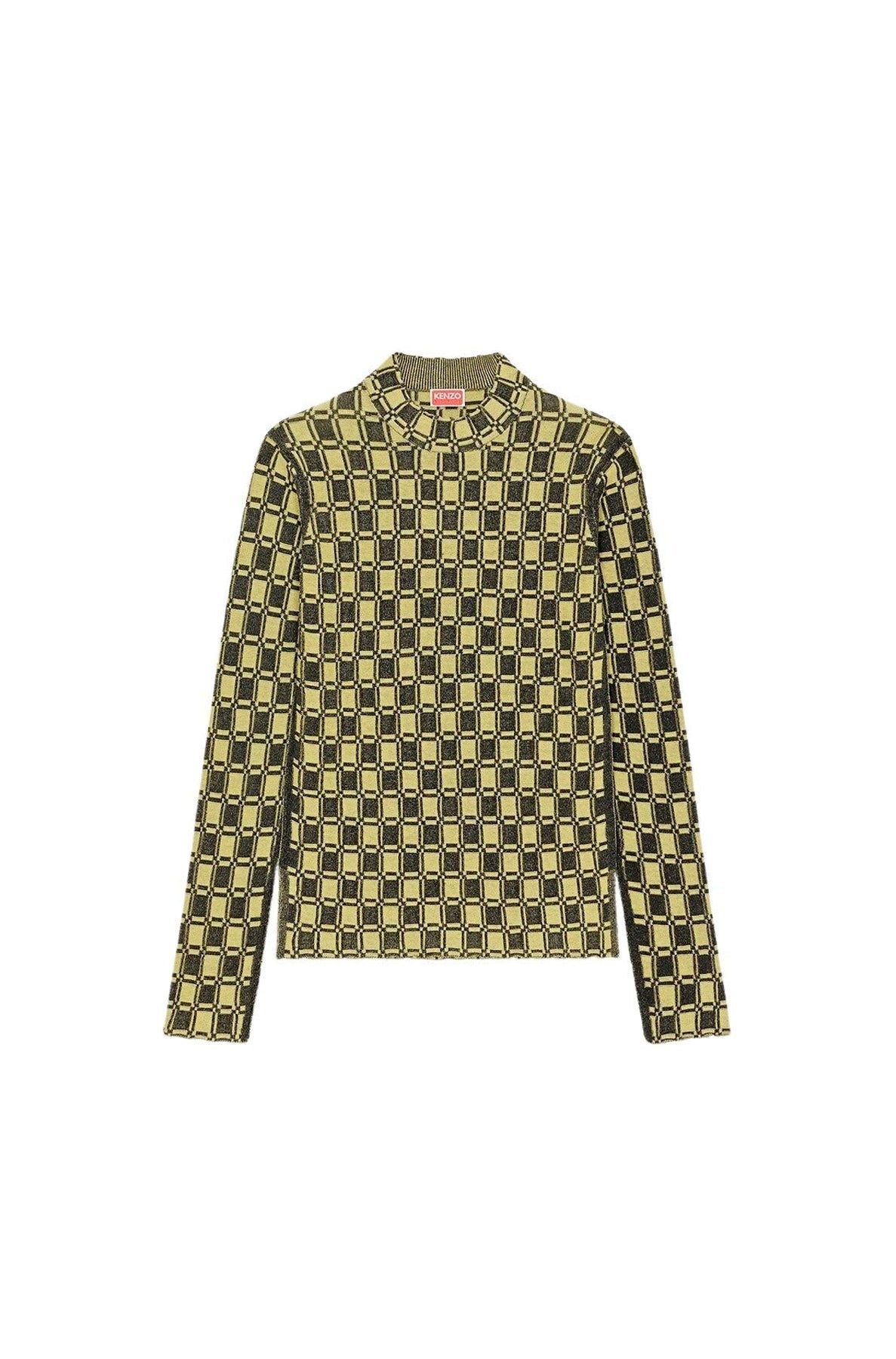 Jacquard Fitted Jumper
