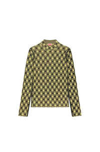 Jacquard Fitted Jumper