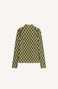 Pull ajusté jacquard - Golden Yellow