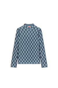 Pull ajusté jacquard - Midnight Blue