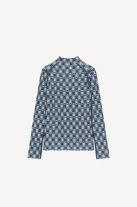 Pull ajusté jacquard - Midnight Blue