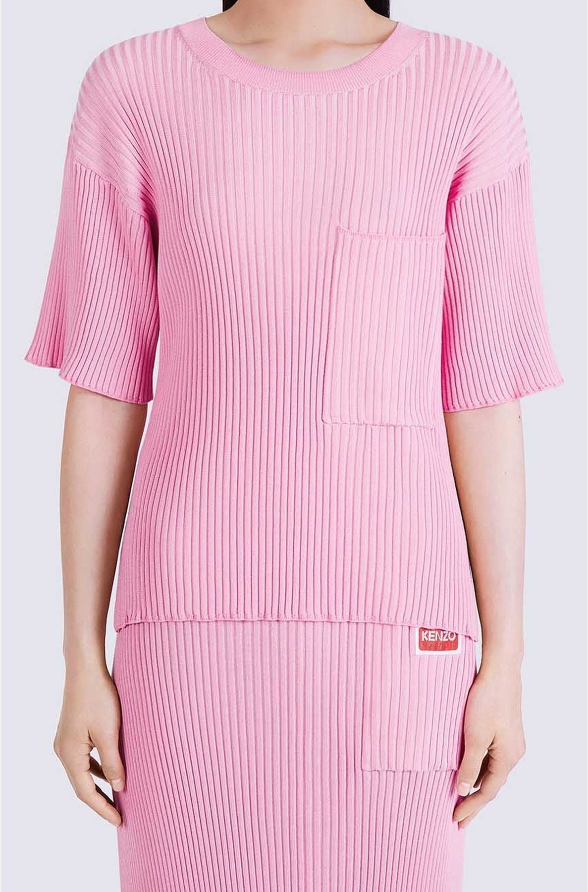 Solid Short Sleeves Jumper