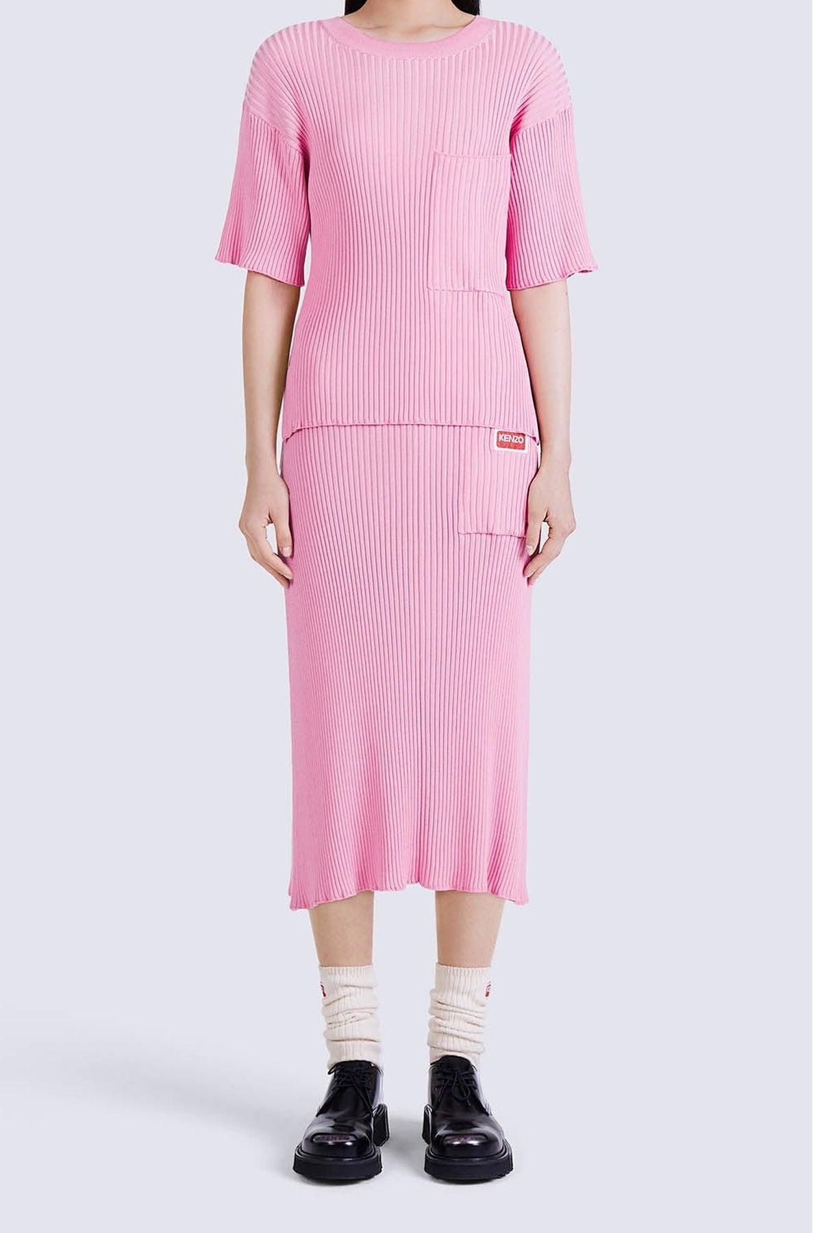 Solid Short Sleeves Jumper