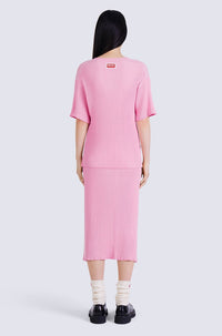 Solid Short Sleeves Jumper