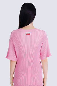Solid Short Sleeves Jumper