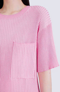 Solid Short Sleeves Jumper