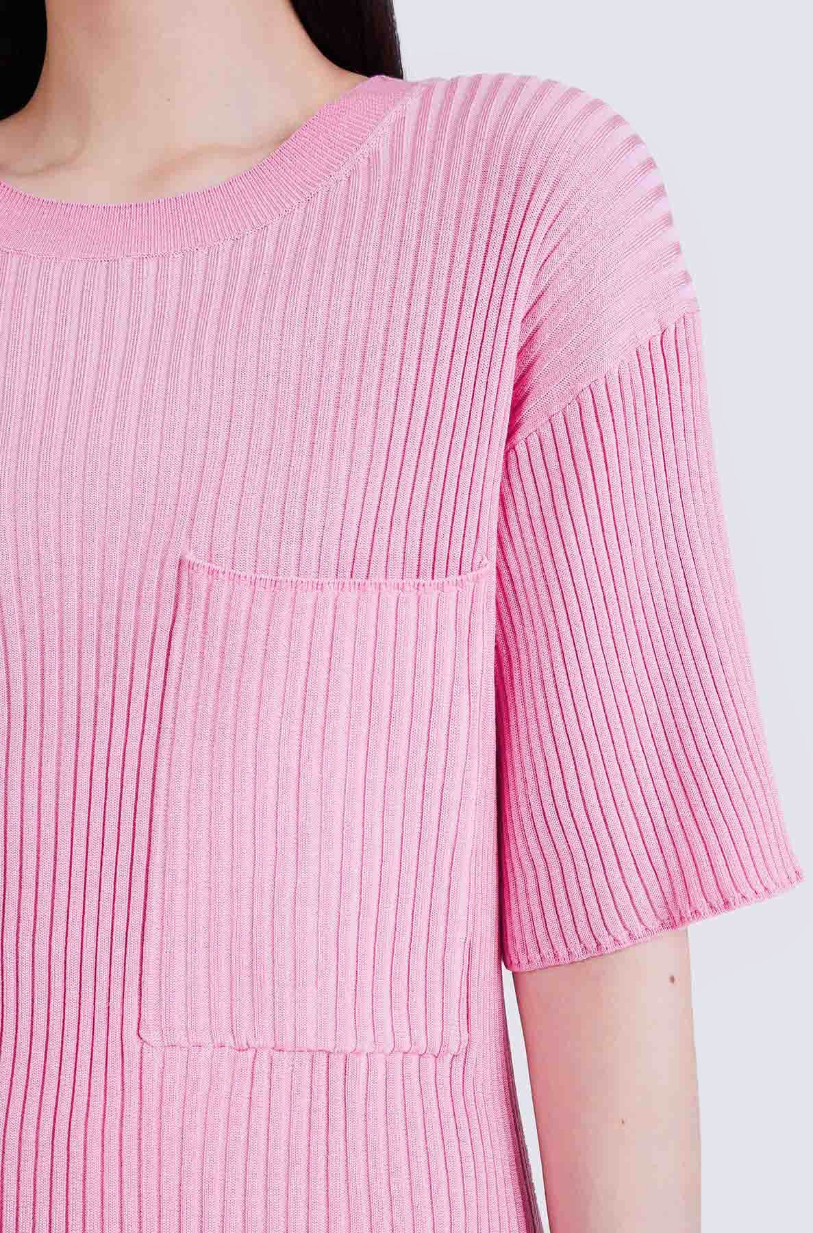 Solid Short Sleeves Jumper