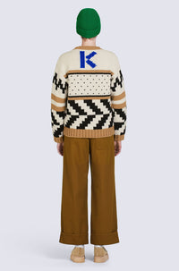 Jacquard Straight Jumper