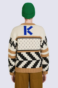 Jacquard Straight Jumper